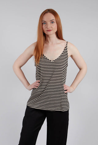 Pigra LR Top in Nero Stripe