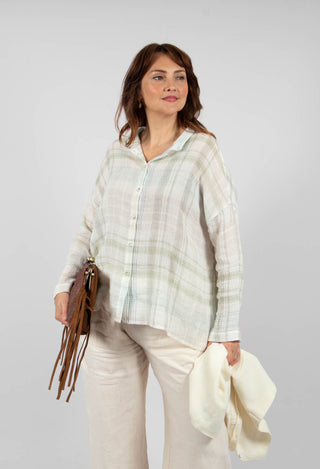 Pirri Shirt in White Check