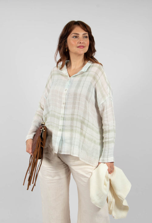 Pirri Shirt in White Check
