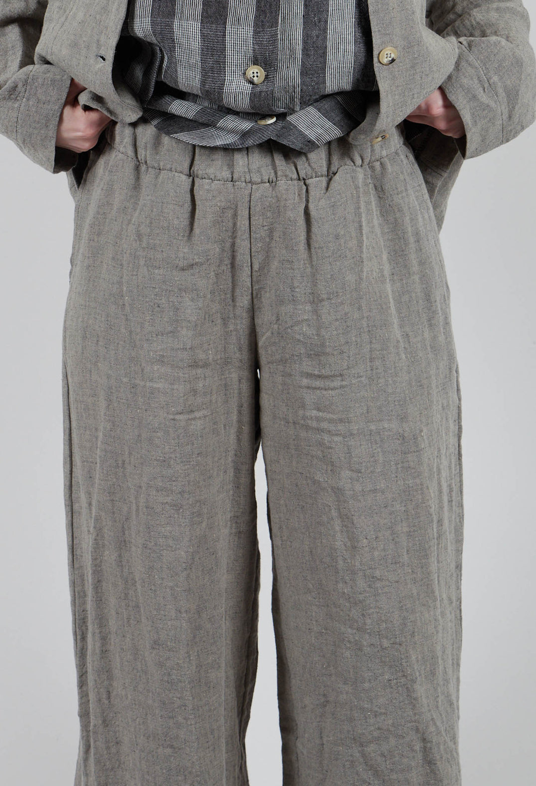 Pollo A Trousers in Grigio