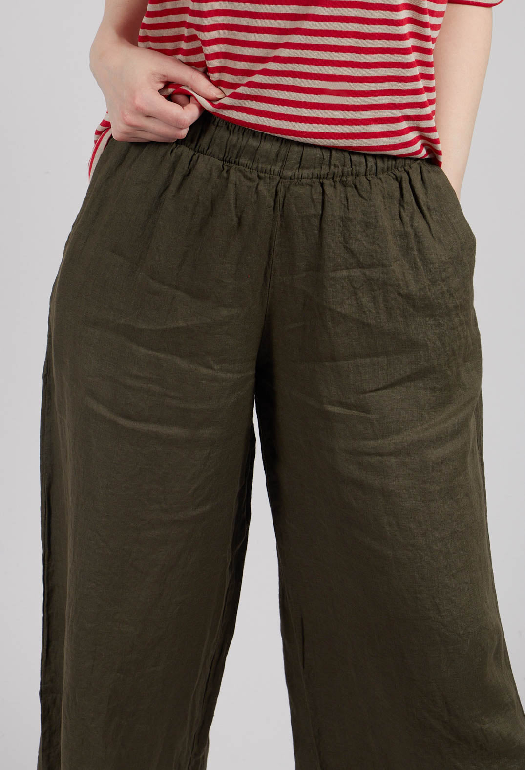 Pollo L Trousers in Alga