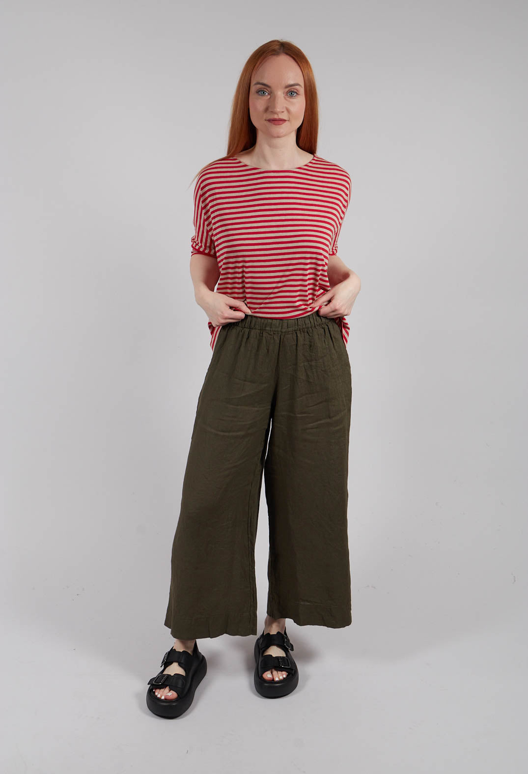 Pollo L Trousers in Alga