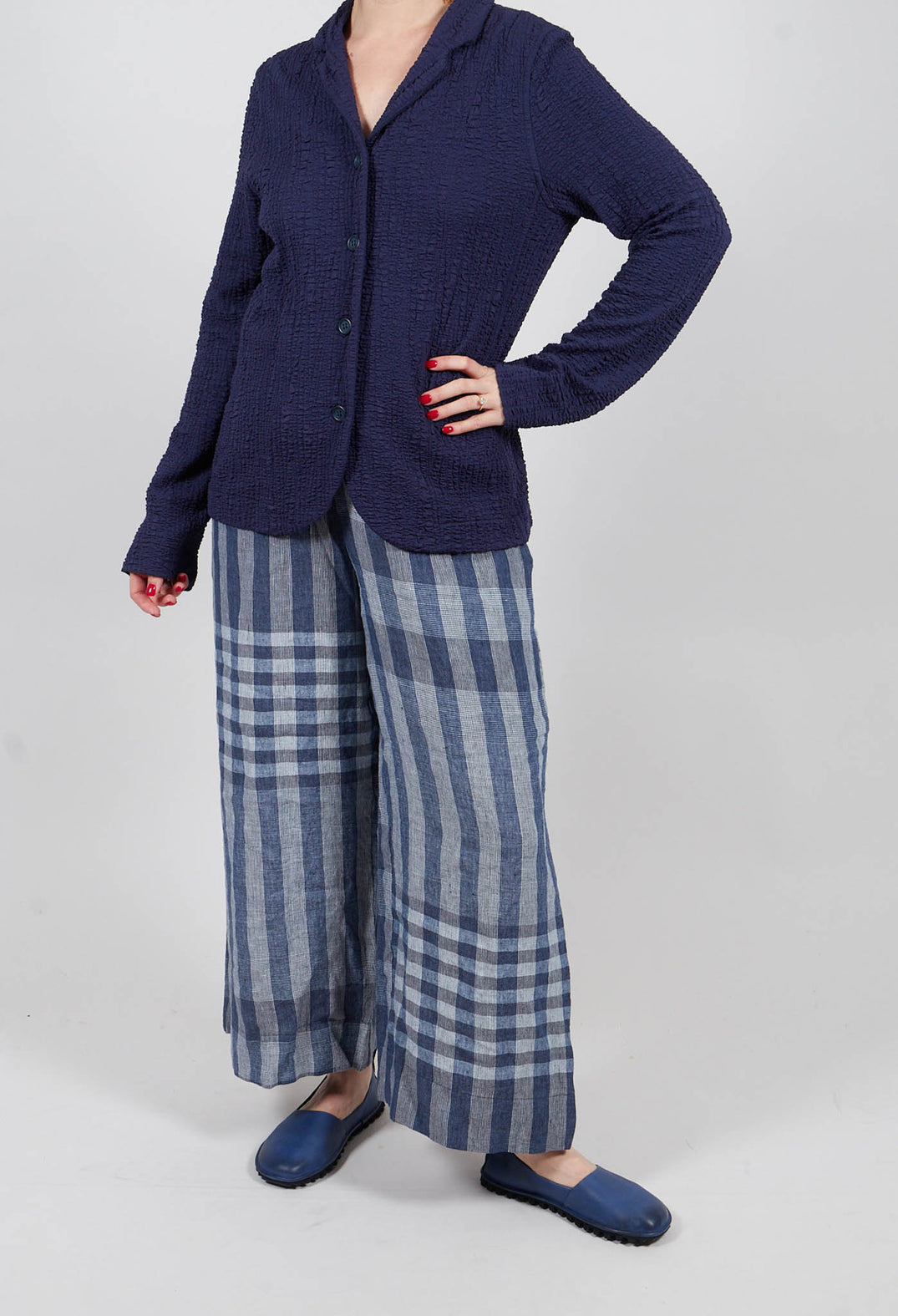Pollo LQ Trousers in Blu