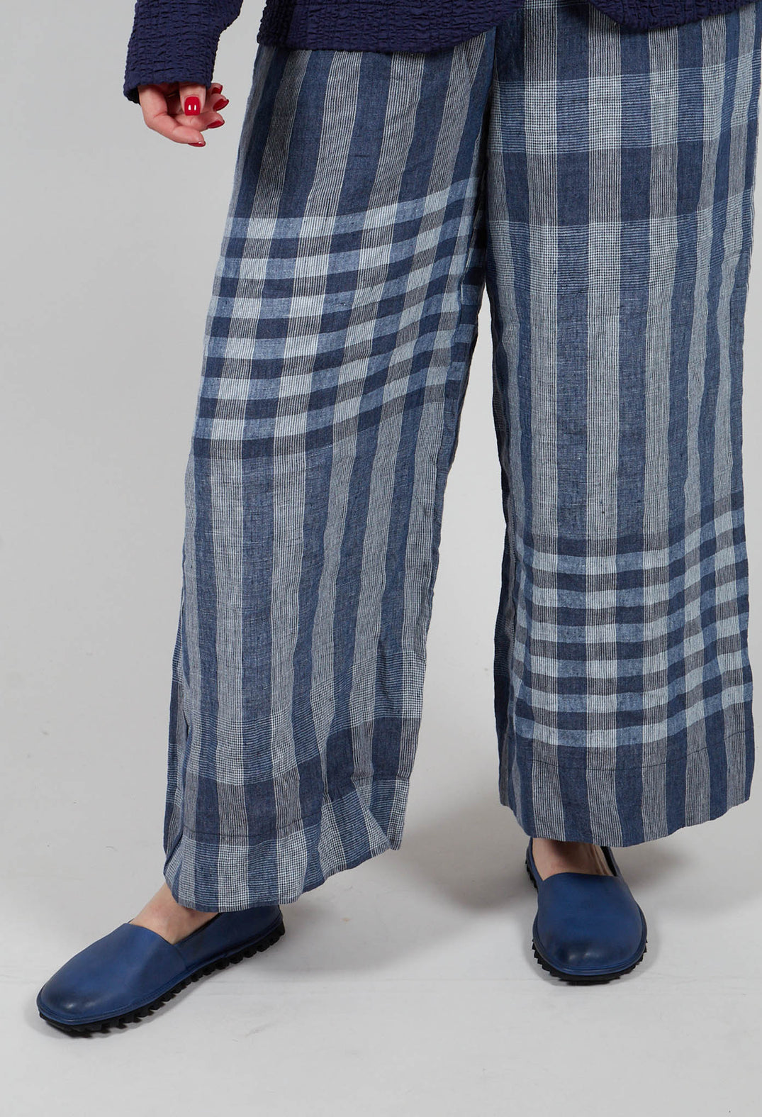 Pollo LQ Trousers in Blu