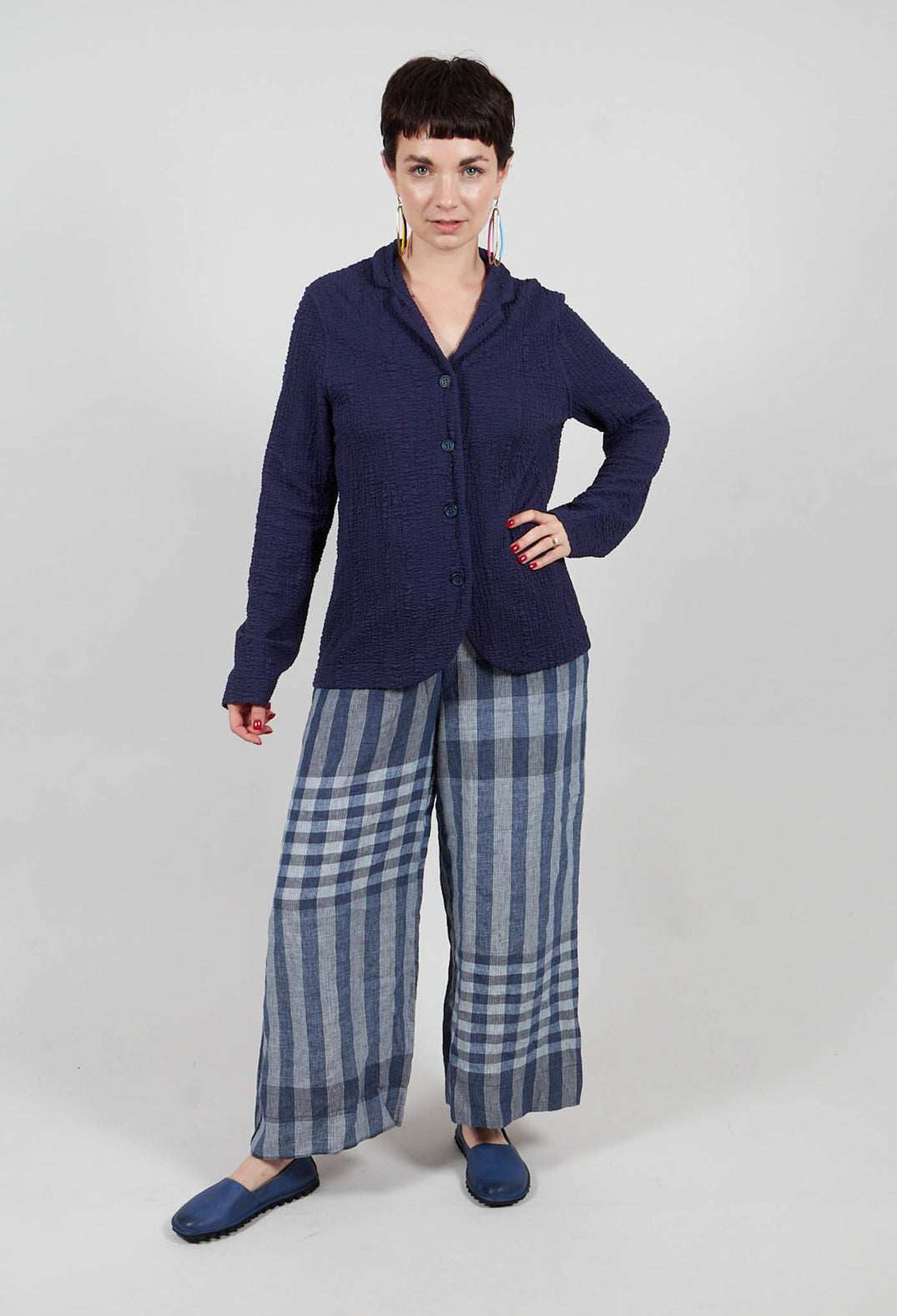 Pollo LQ Trousers in Blu