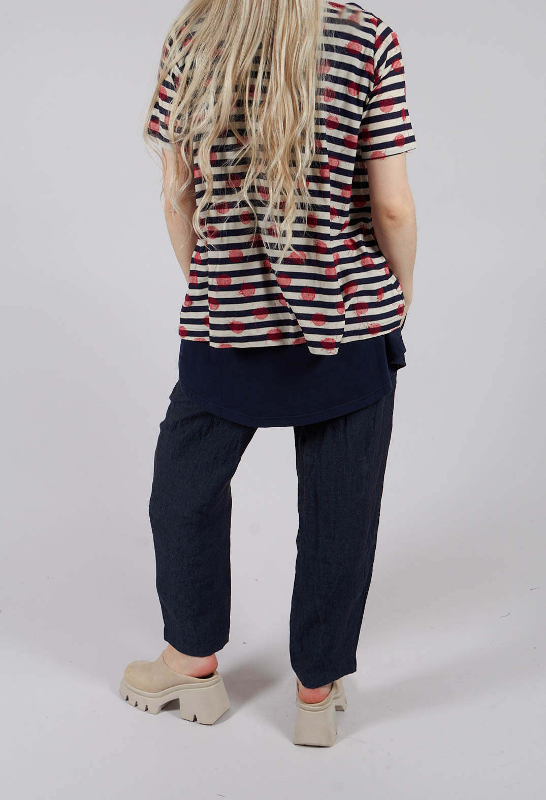 Preciso A Trousers in Blu