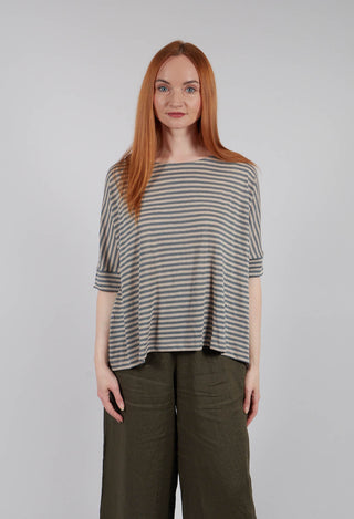 Tela LR Jumper in Lago Stripe