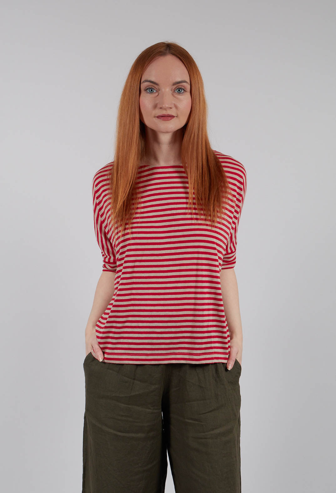 Tela LR Jumper in Ribes Stripe