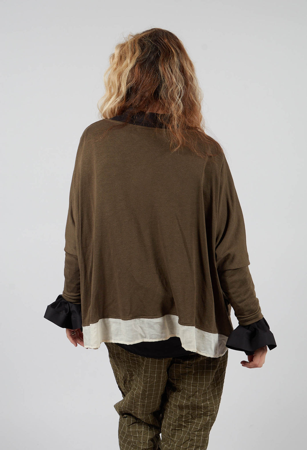 Bamboo L Jumper in Alga