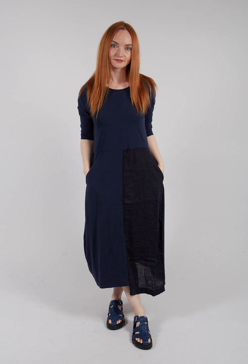 Denso Dress in Blu