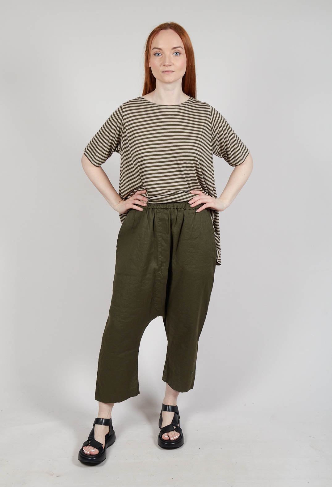 Lippia D Trousers in Alga