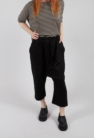 Lippia D Trousers in Nero