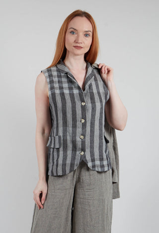 Kimchi A Gilet in Nero