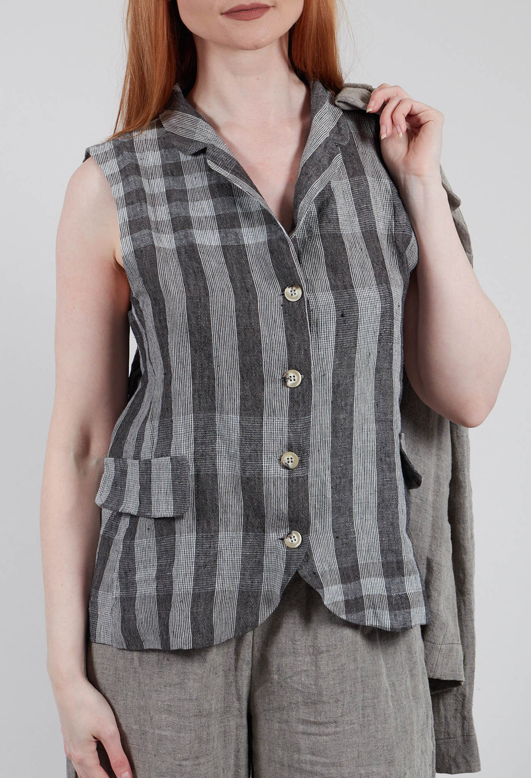 Kimchi A Gilet in Nero