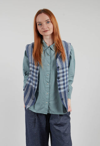 Kimchi A Gilet in Blu