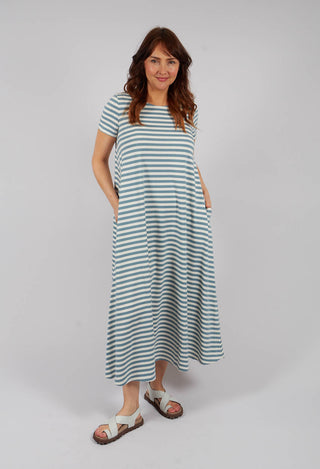 T-Shirt Dress in Sky
