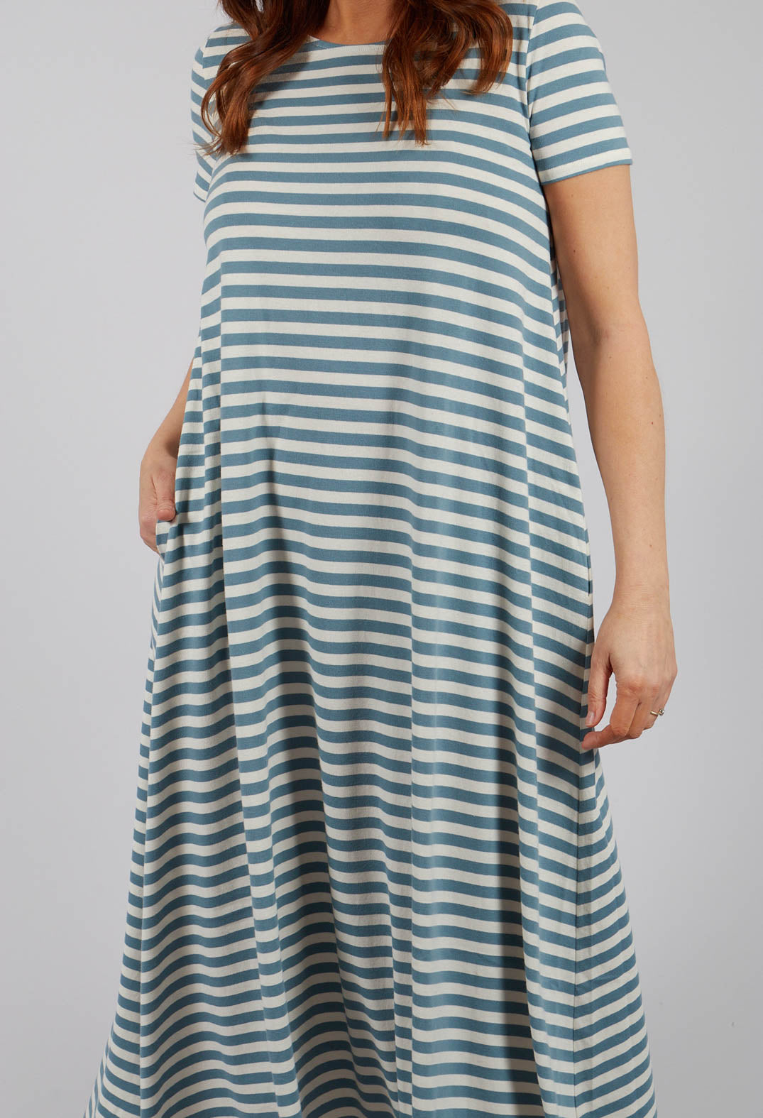 T-Shirt Dress in Sky