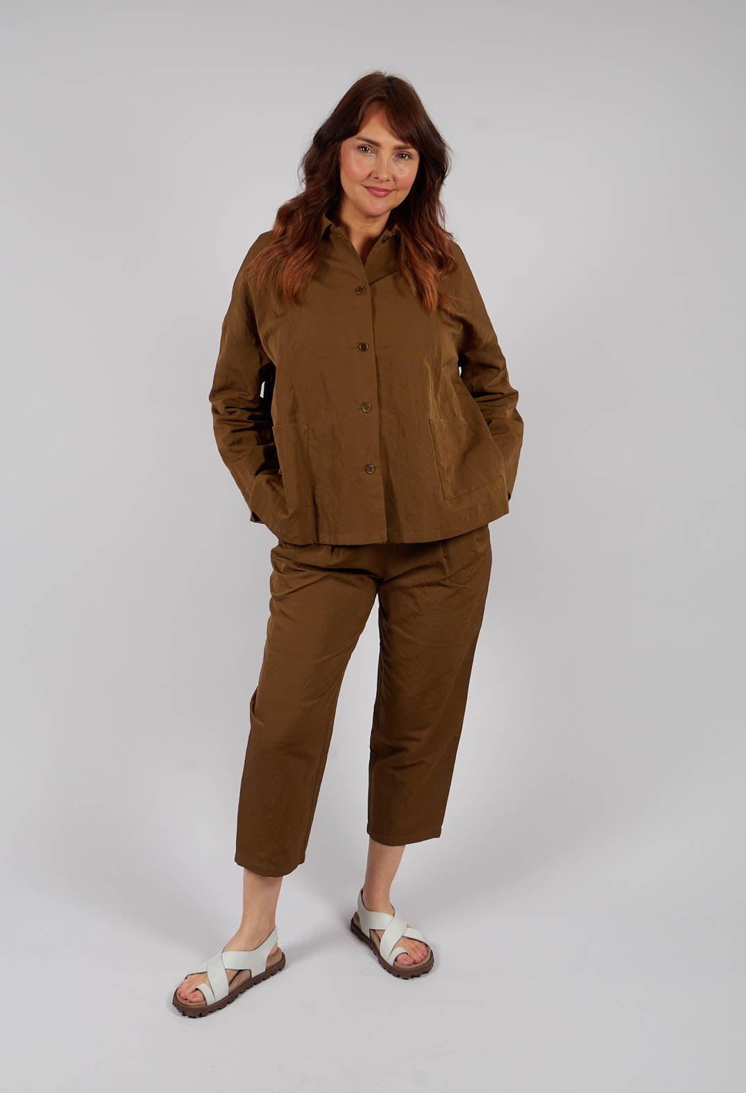 Apuntob Jacket in Military Green | Olivia May