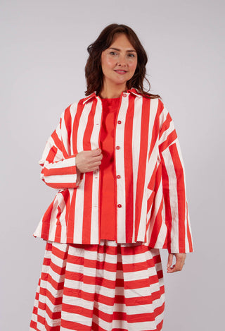 Jacket in Poppy
