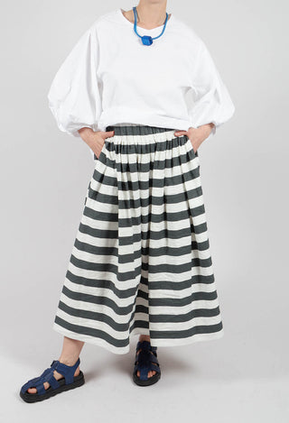 Midi Skirt in Cement