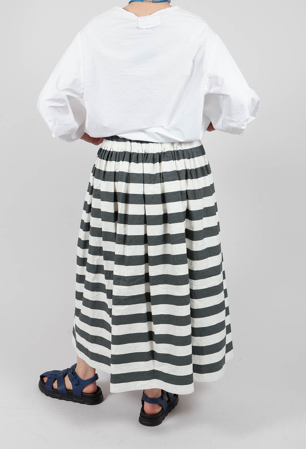 Midi Skirt in Cement