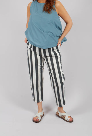 Straight Leg Trouser in Cement