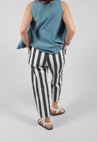 Straight Leg Trouser in Cement