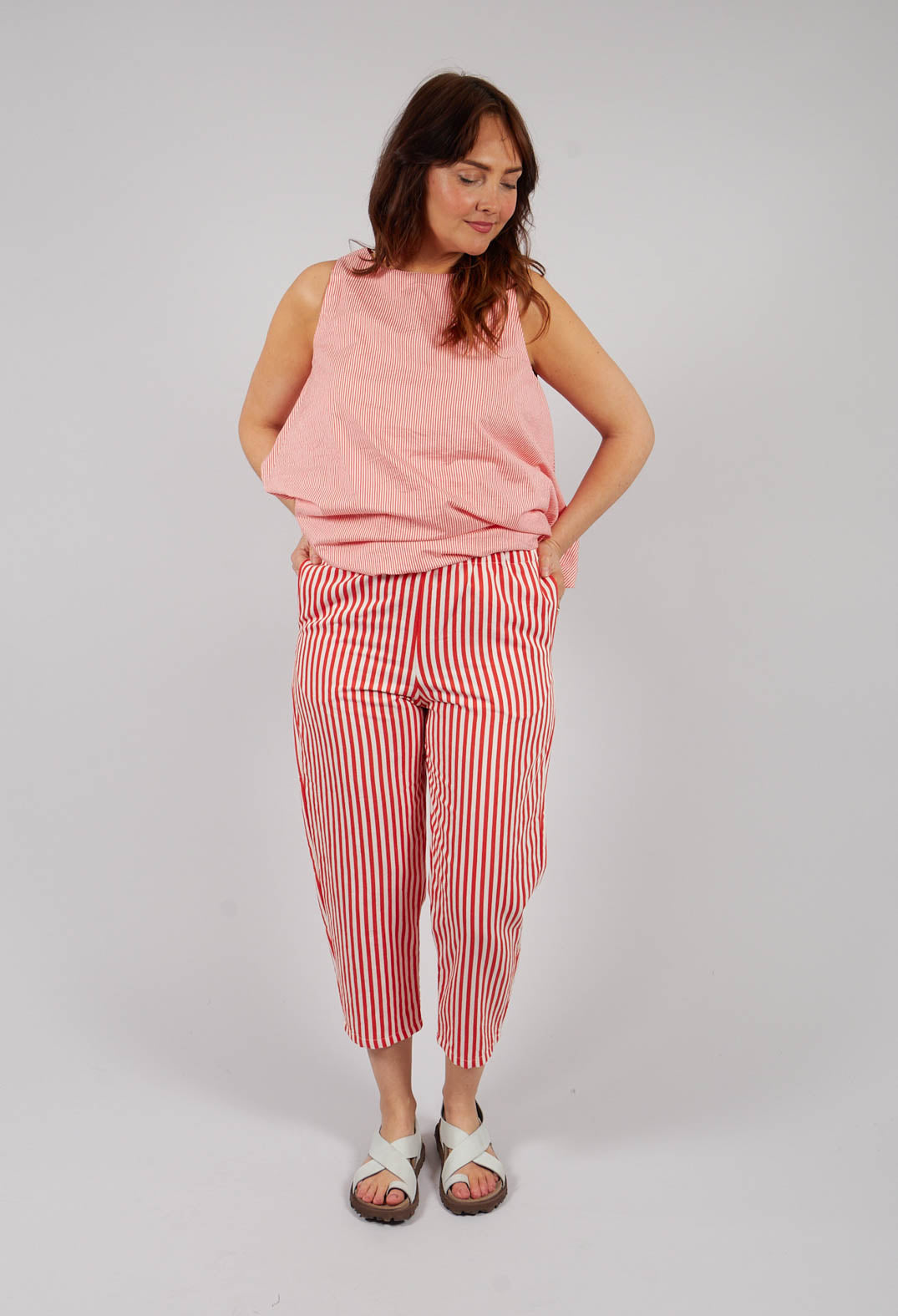 Trouser in Poppy