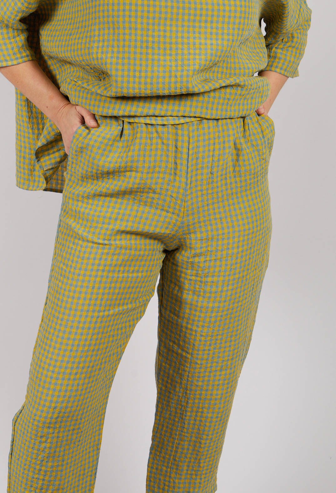 Trouser in Lemon Sky