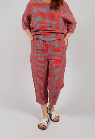 Trouser in Sky Poppy
