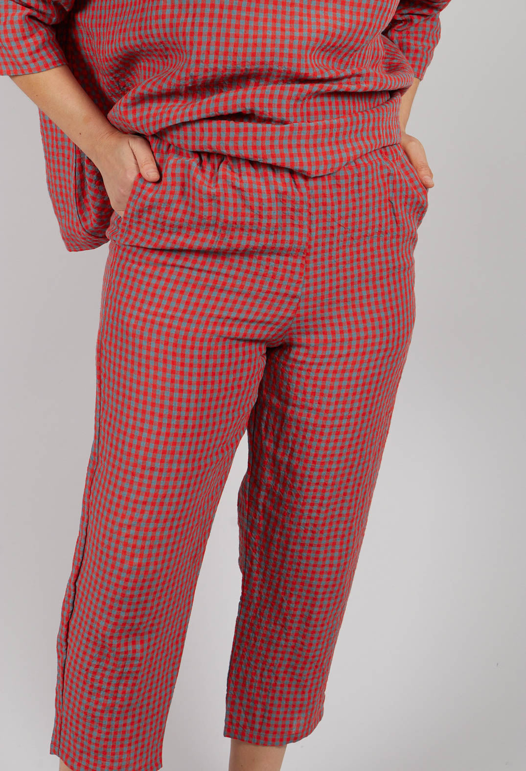 Trouser in Sky Poppy