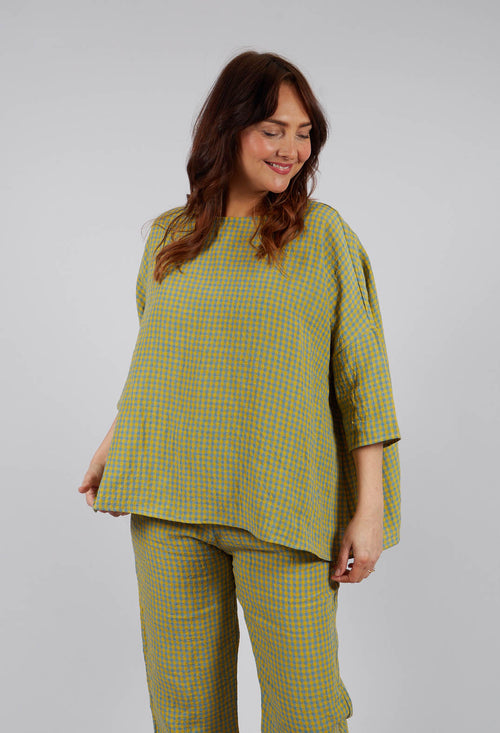 Short Sleeve Shirt in Lemon Sky