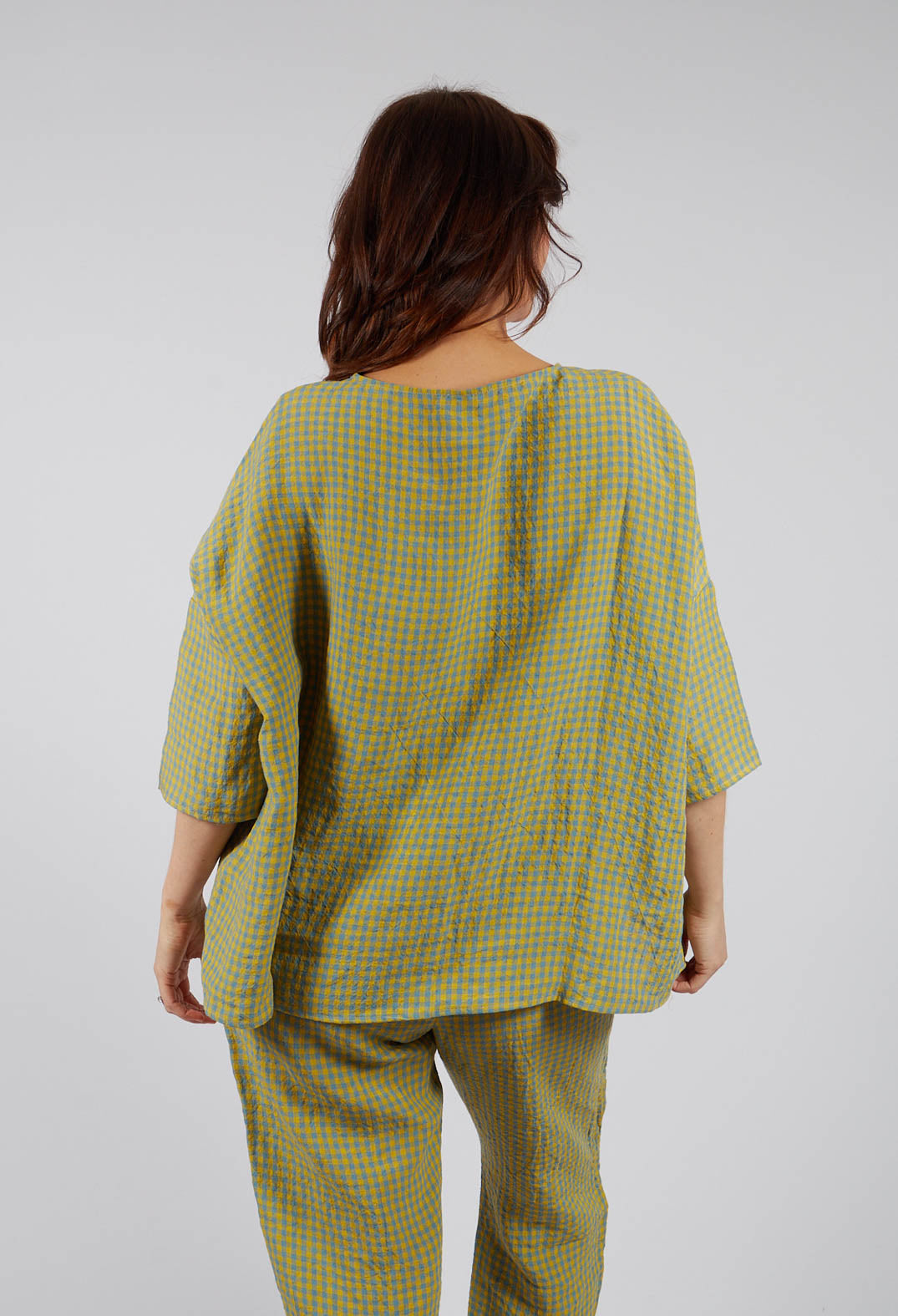 Short Sleeve Shirt in Lemon Sky