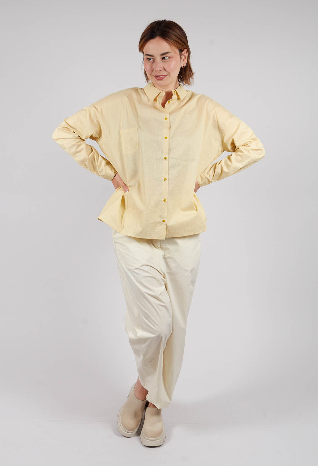 Regular Fit Shirt in Lemon