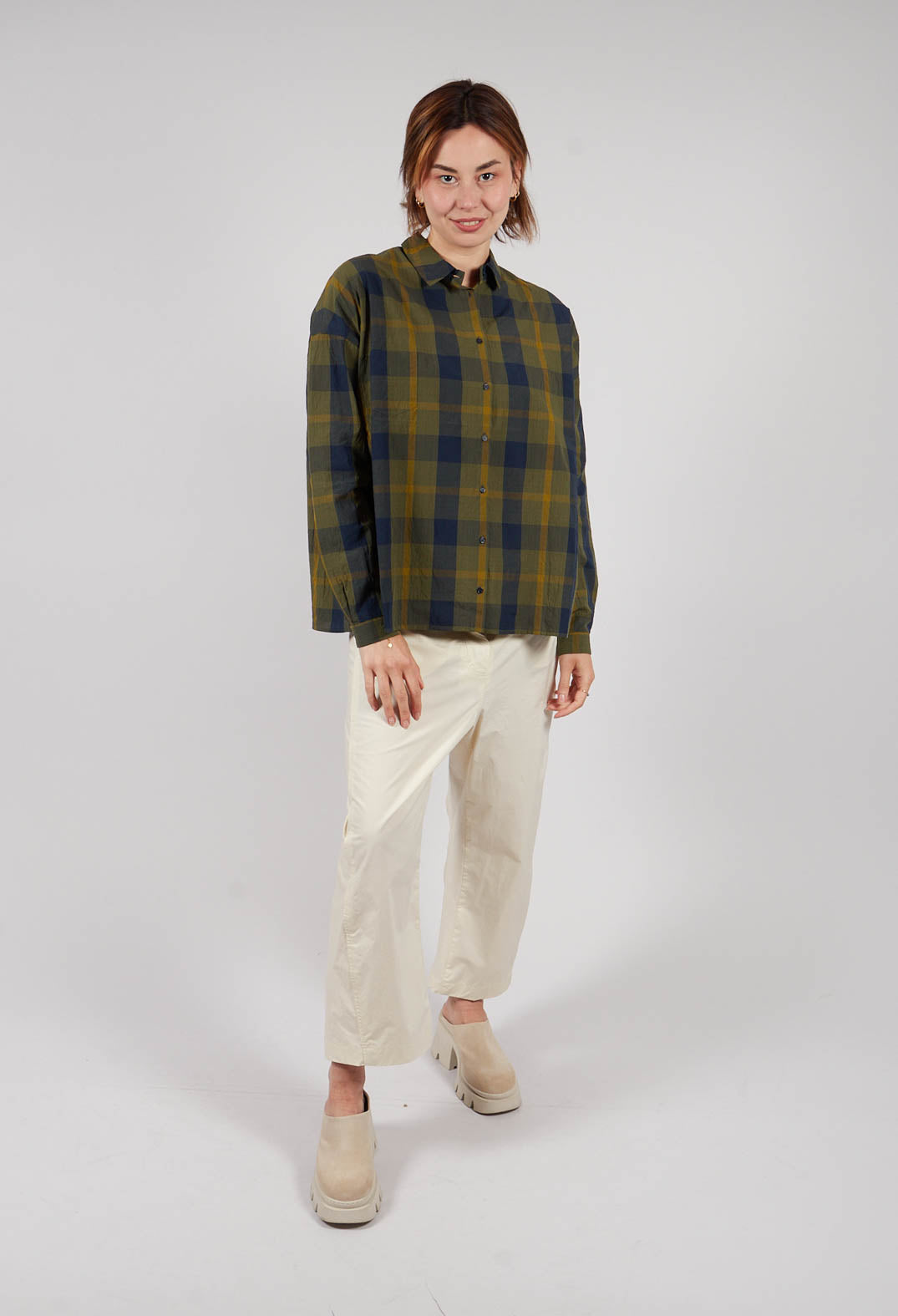 Regular Fit Shirt in Olive