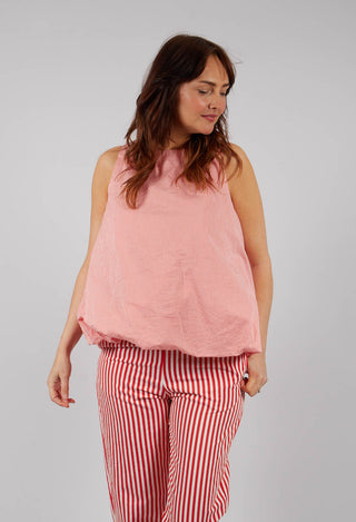 Vest Top in Poppy