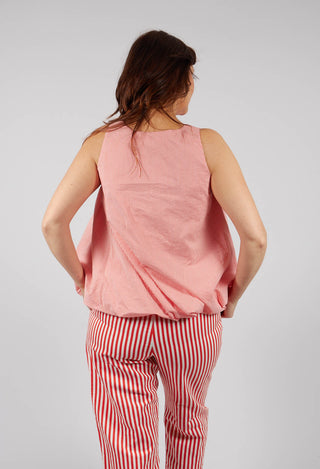 Vest Top in Poppy