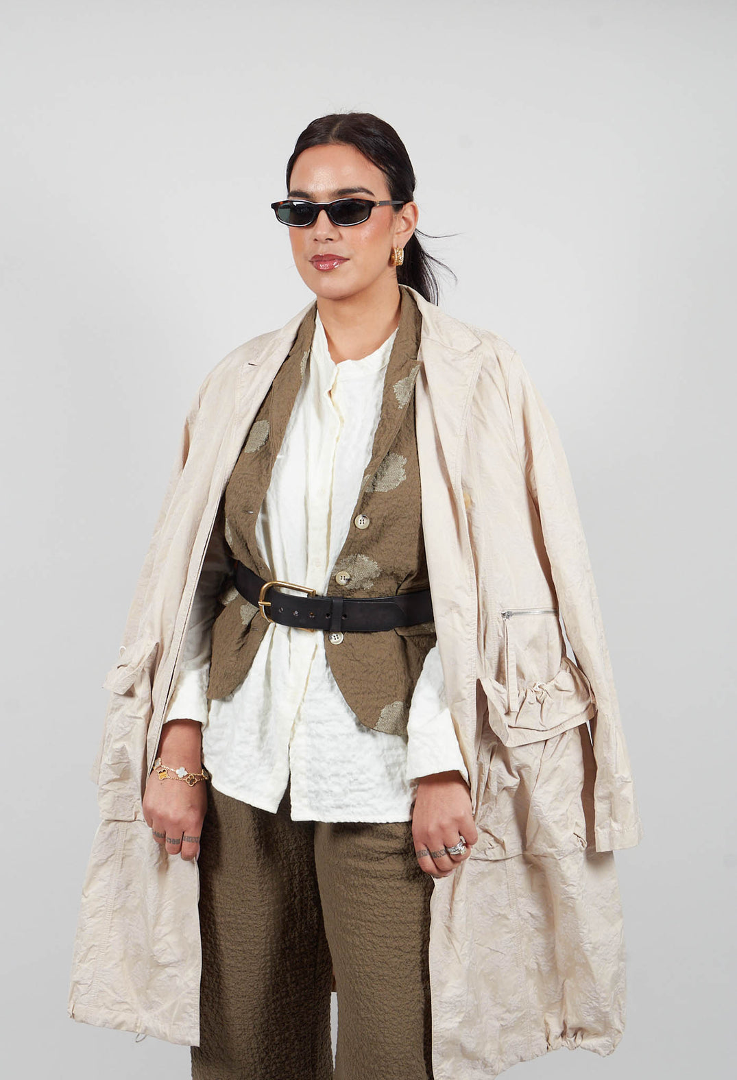 Tamil Coat in Purple