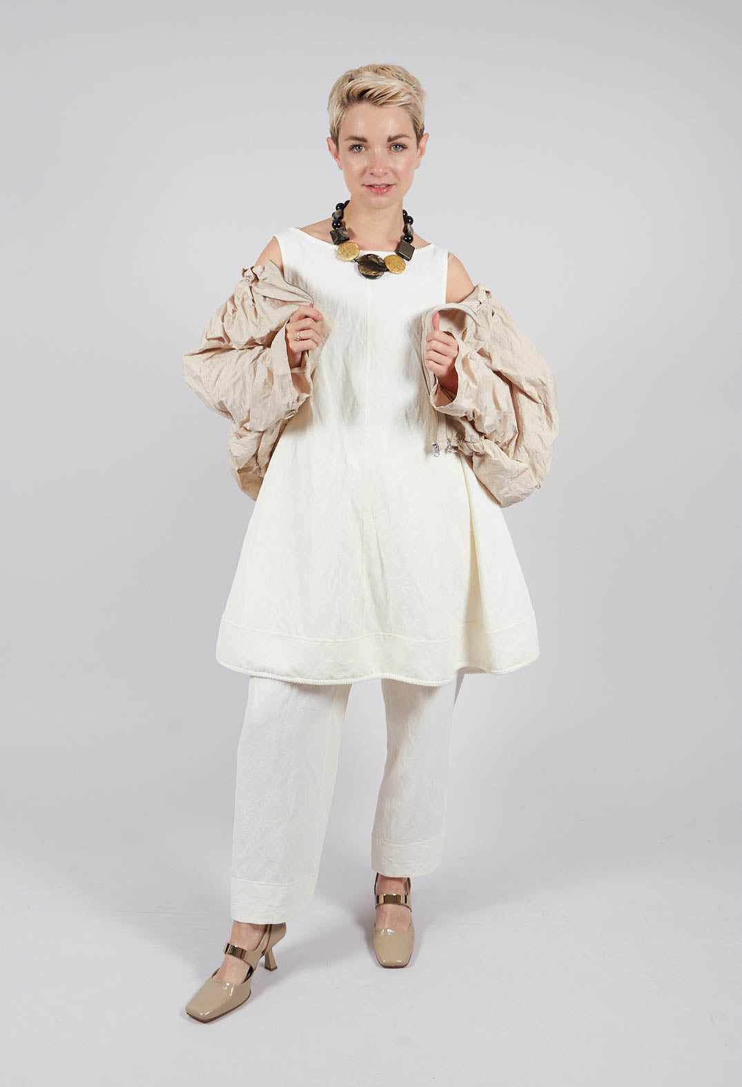 Less Tunic in Off White