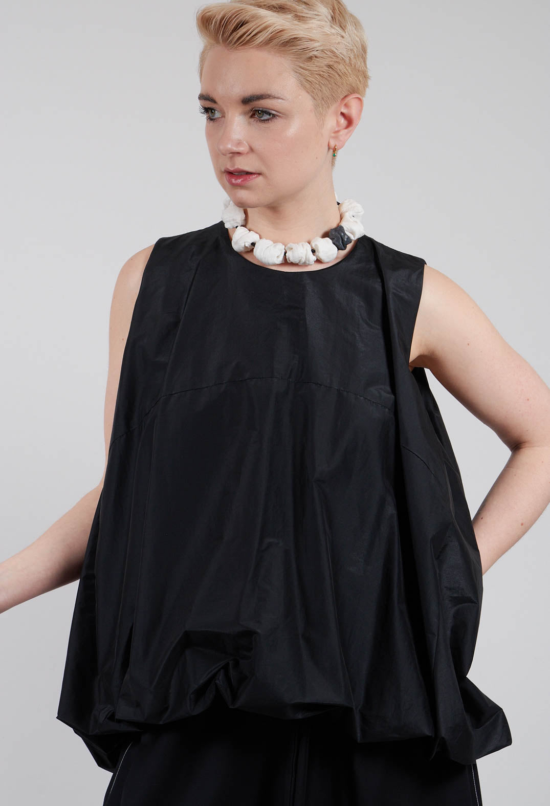 Nan Top in Black