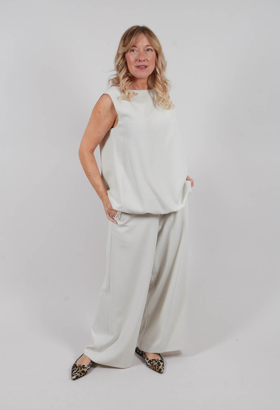 Anke Top in Grey