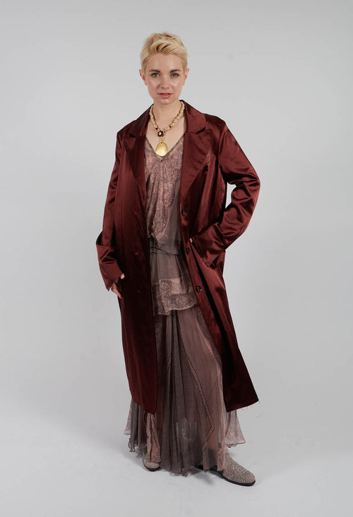 Noho Coat in Brown