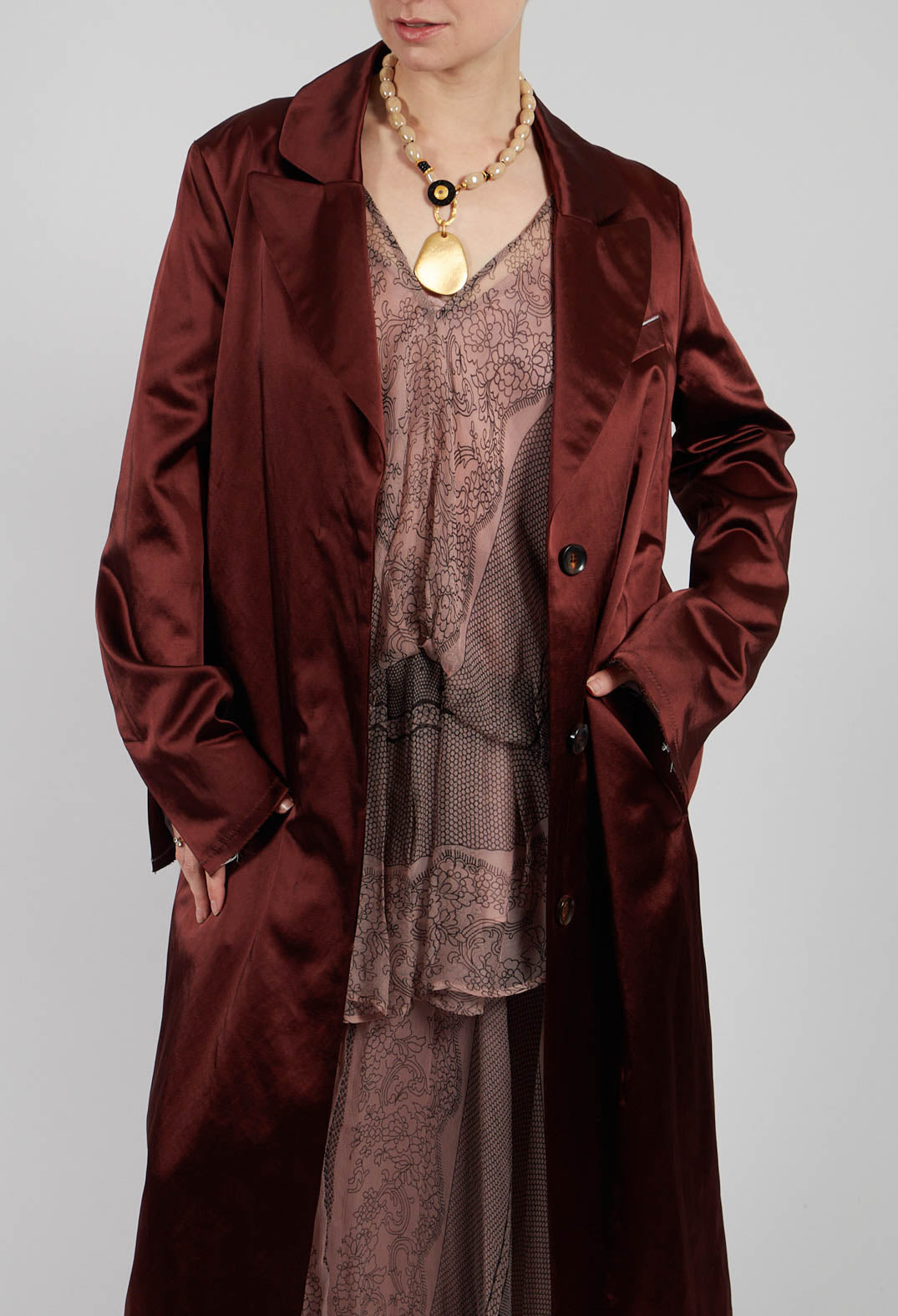 Noho Coat in Brown