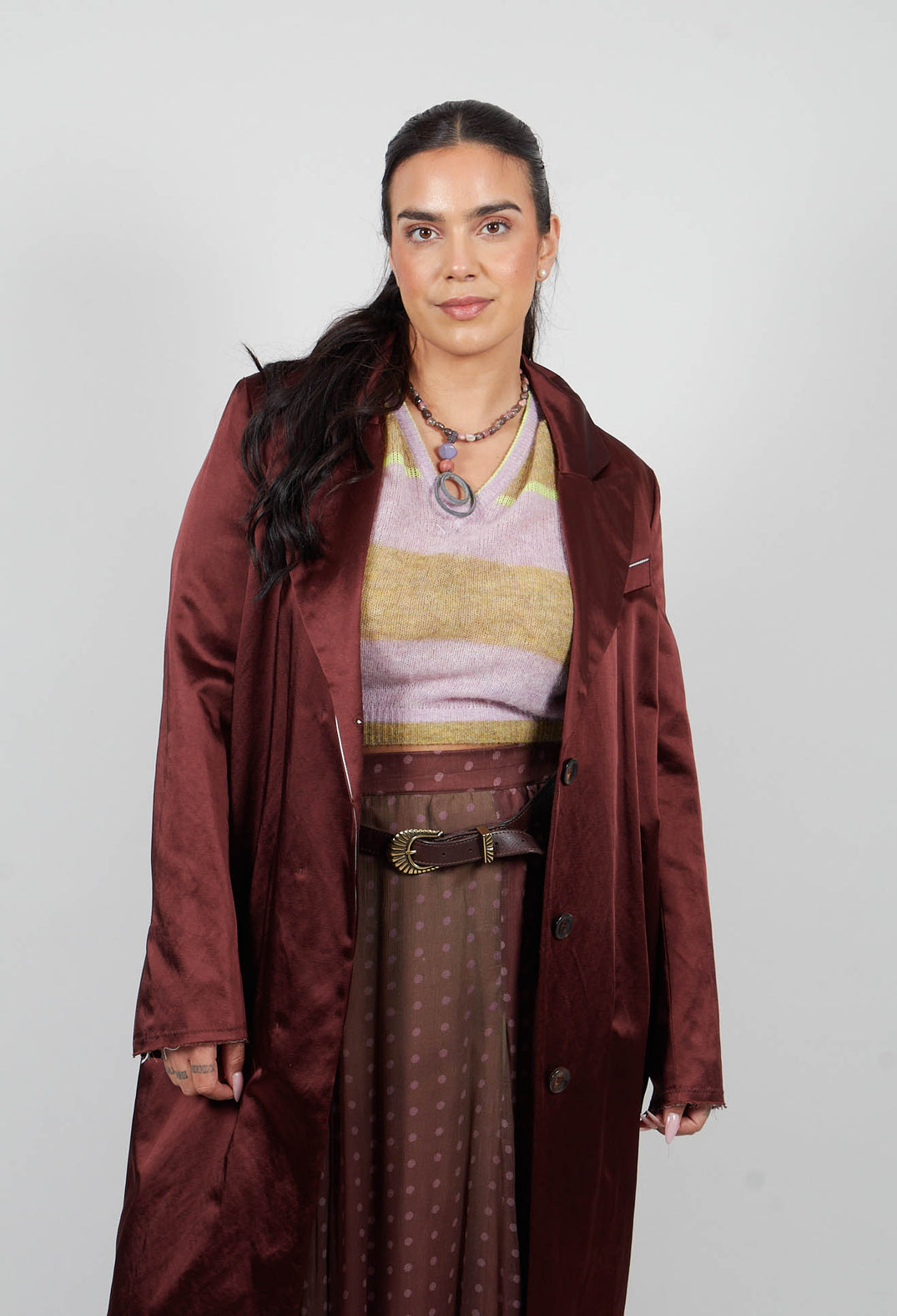 Noho Coat in Brown