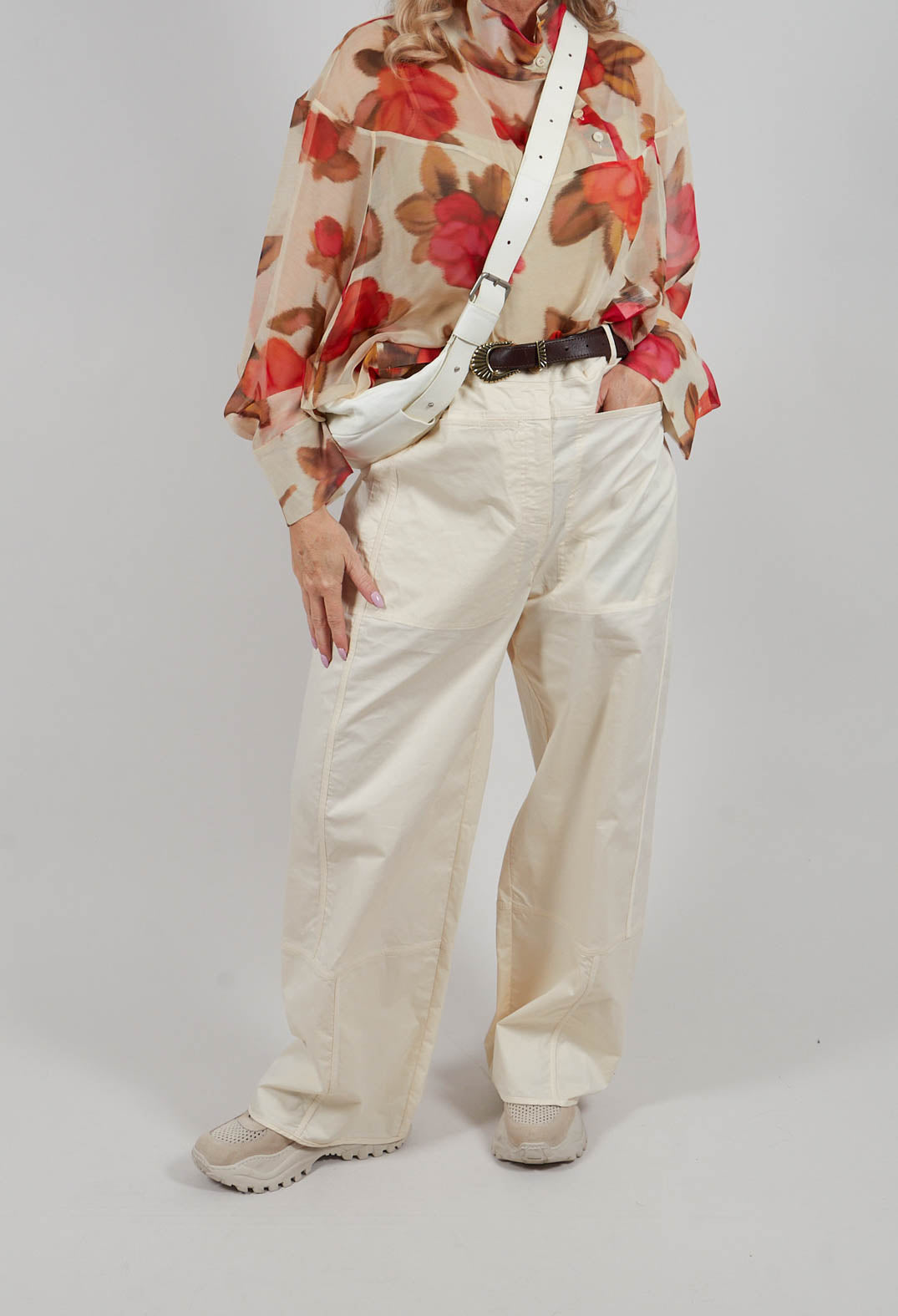 Pilu Trousers in Off White