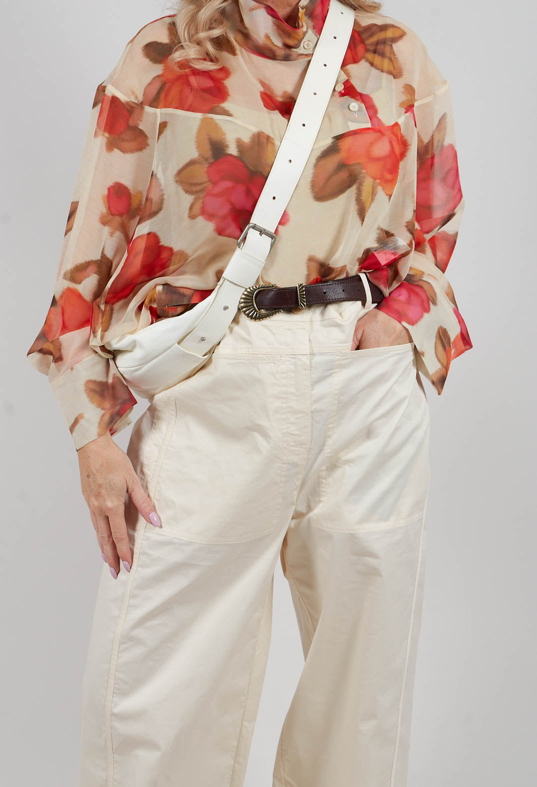 Pilu Trousers in Off White