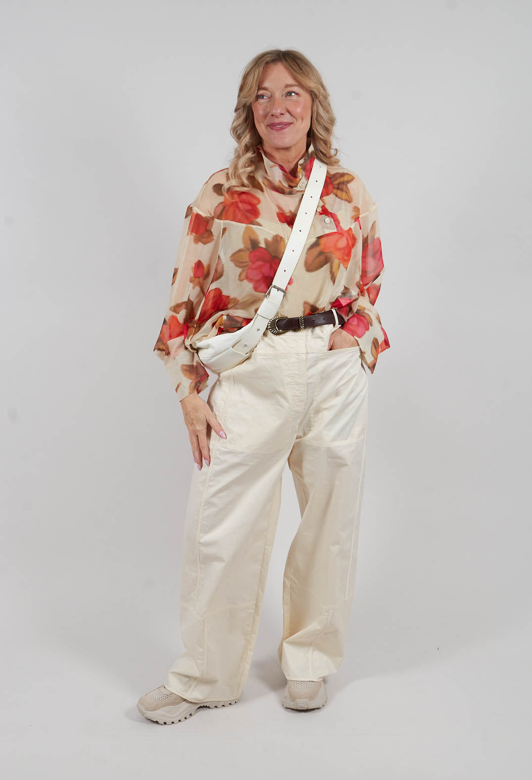 Pilu Trousers in Off White
