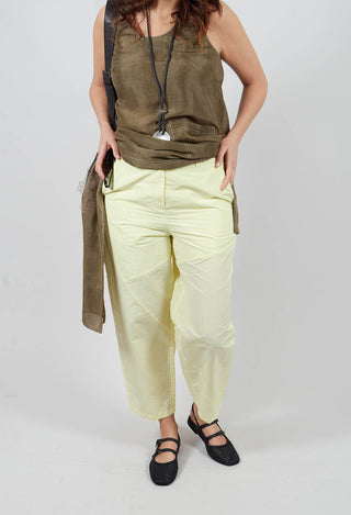 Pilu Trousers in Yellow
