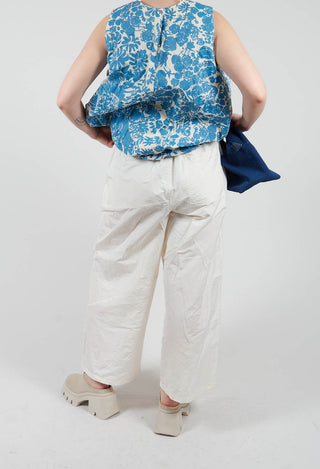 Piri Trousers in Off White