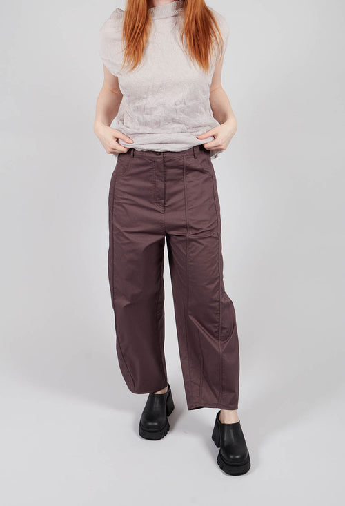 Vel Trousers in Brown